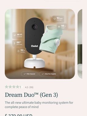 Owlet Black Wi‑Fi Wireless Camera Access Point